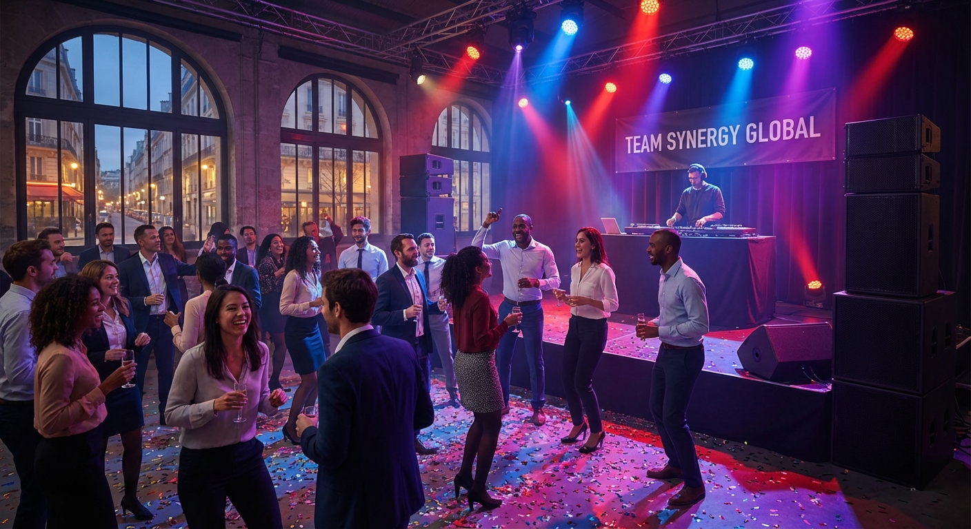 Team building et soiree entreprise animee par DJ Dadicool