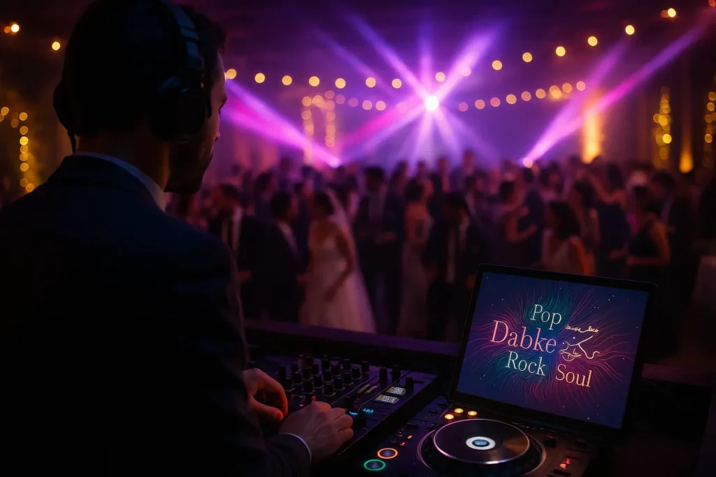 playlist mariage mixte préparée sur tablette par DJ Dadicool en Île-de-France