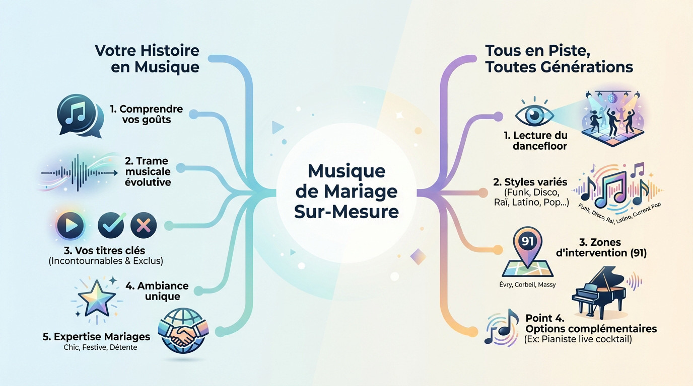 Ambiance musicale sur mesure pour un mariage inoubliable en Essonne