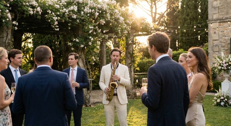 Saxophoniste cocktail mariage : tarifs 2026