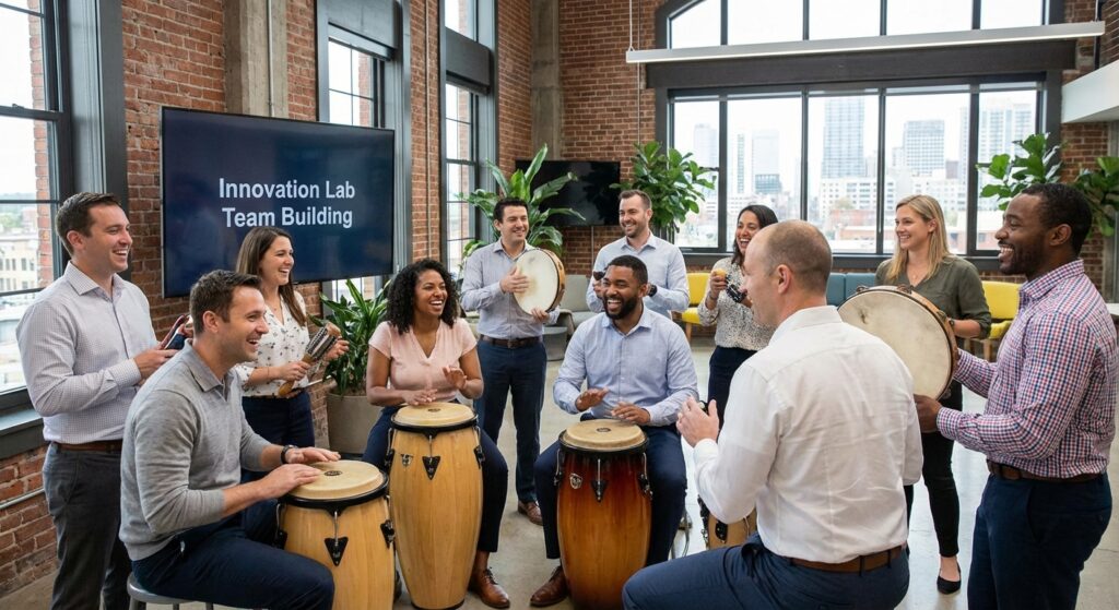 Team building musical en entreprise