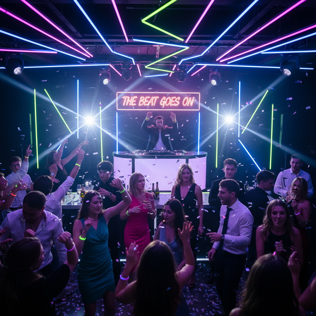 Afterparty mariage ambiance club