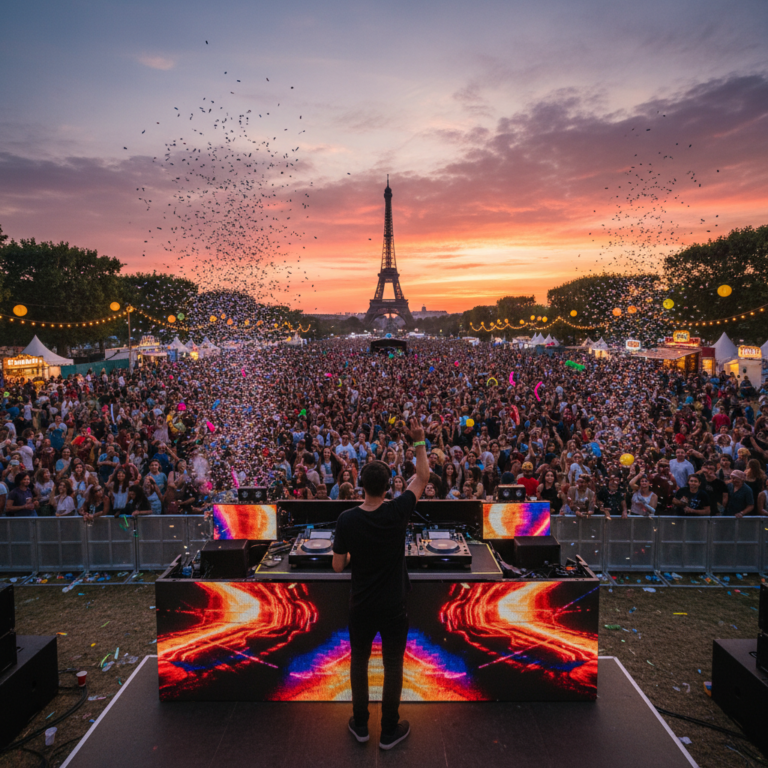 Les festivals d&rsquo;été en Île-de-France : inspiration pour votre mariage