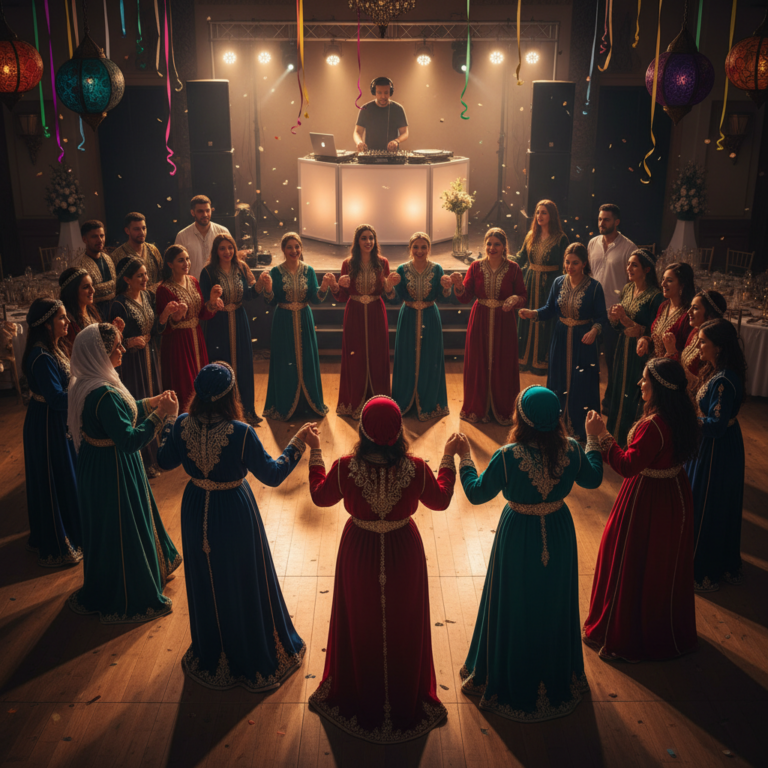 Musique chaabi au mariage : traditions et énergie sur la piste
