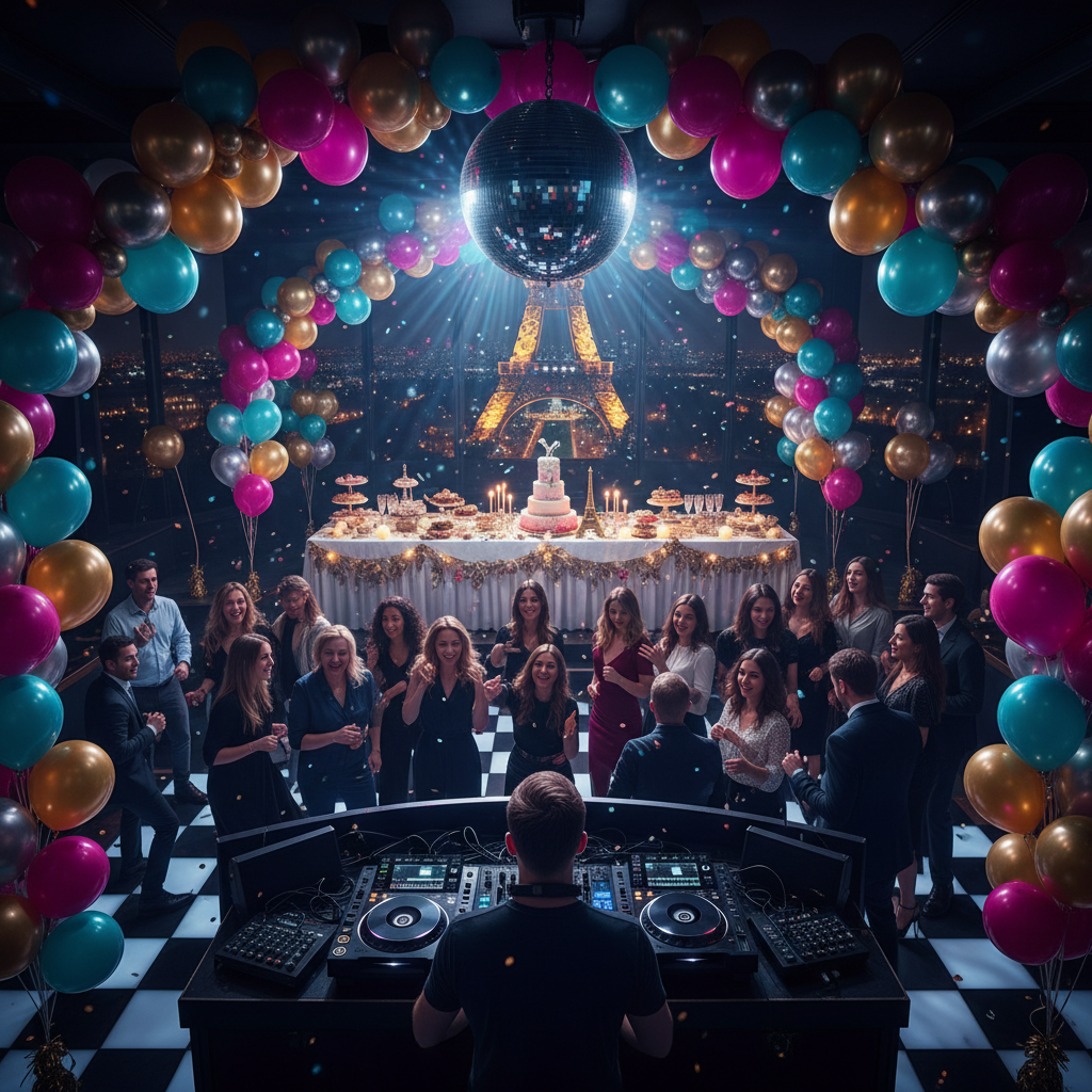 Célébration anniversaire avec DJ Dadicool