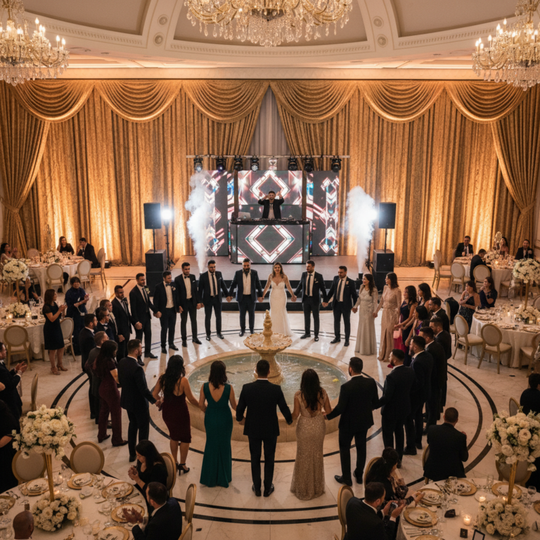 Comment se déroule une soirée de mariage oriental ?