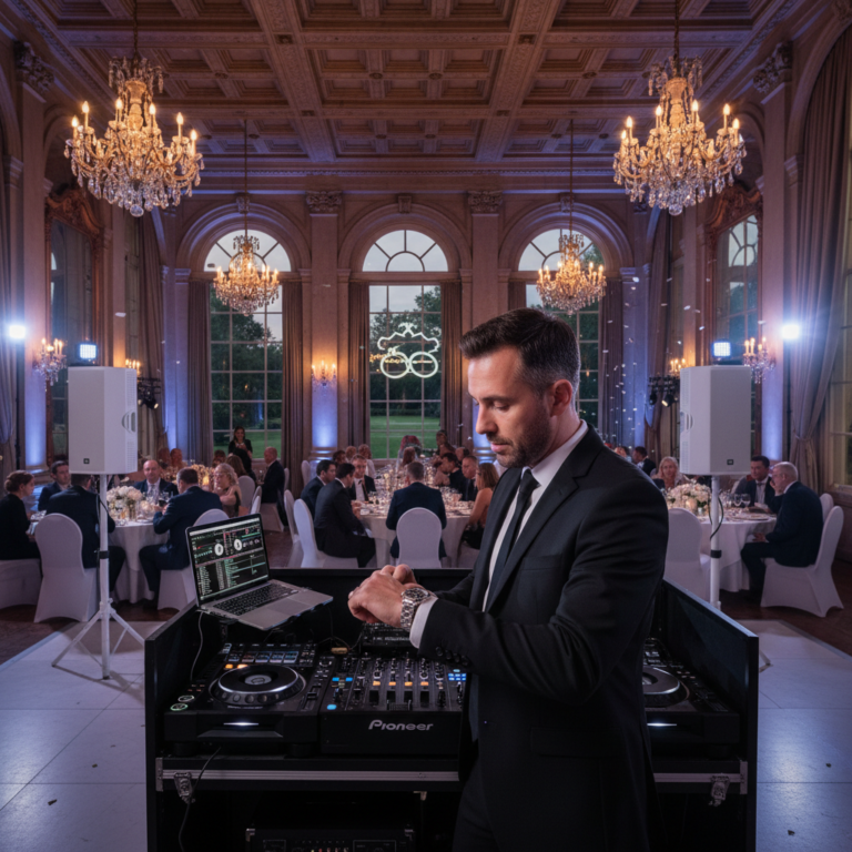 Gestion des horaires le jour du mariage : le DJ comme chef d&rsquo;orchestre