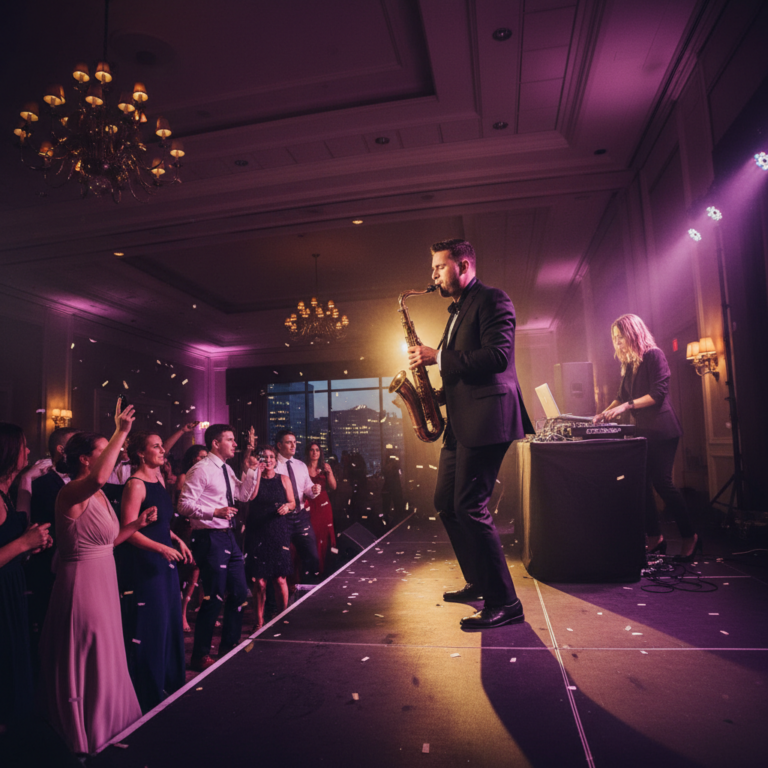 Saxophoniste live avec DJ au mariage : le duo qui électrise la soirée