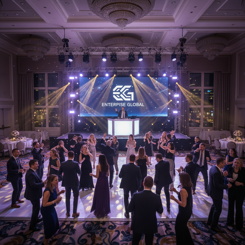 Gala d'entreprise avec DJ professionnel