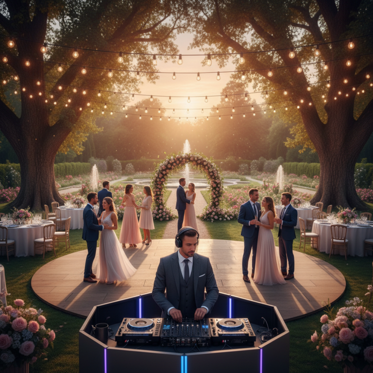 Mariage en plein air en été : réussir son animation DJ