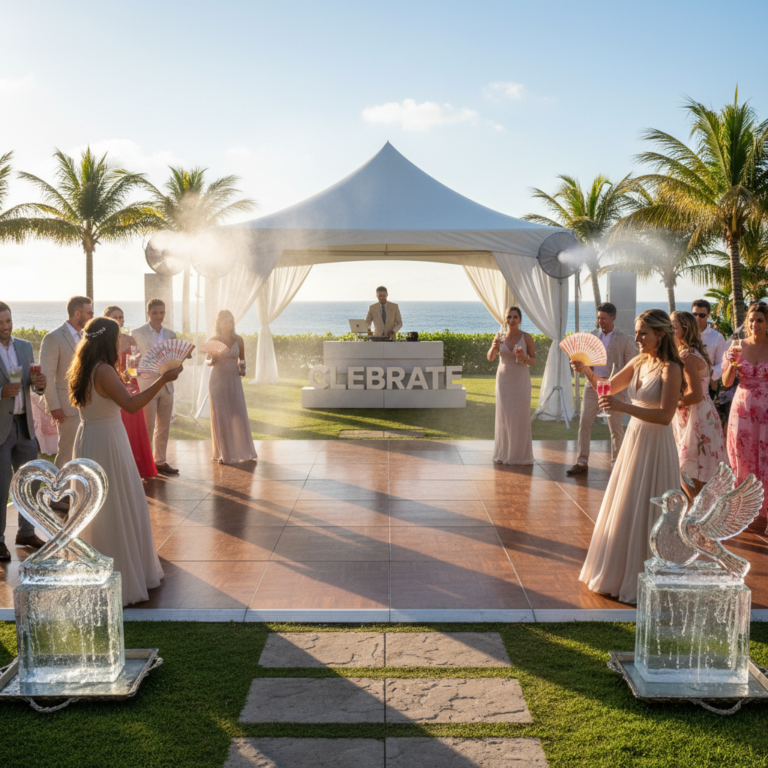Mariage en pleine chaleur : garder l&rsquo;énergie sur la piste de danse