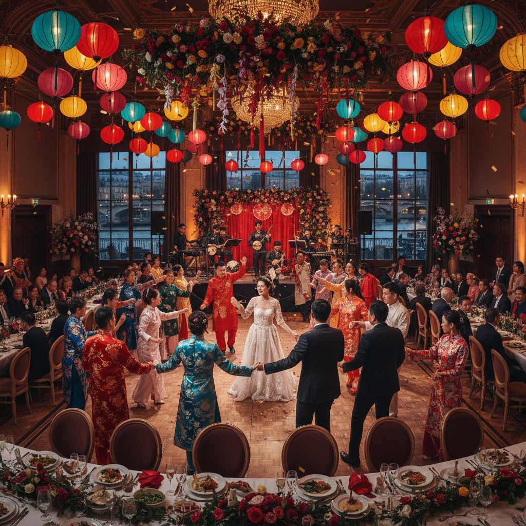 Mariage oriental rythmé par DJ Dadicool