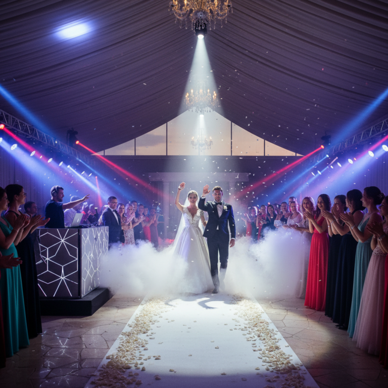 Le rôle du DJ pendant le dîner de mariage : bien plus que de la musique