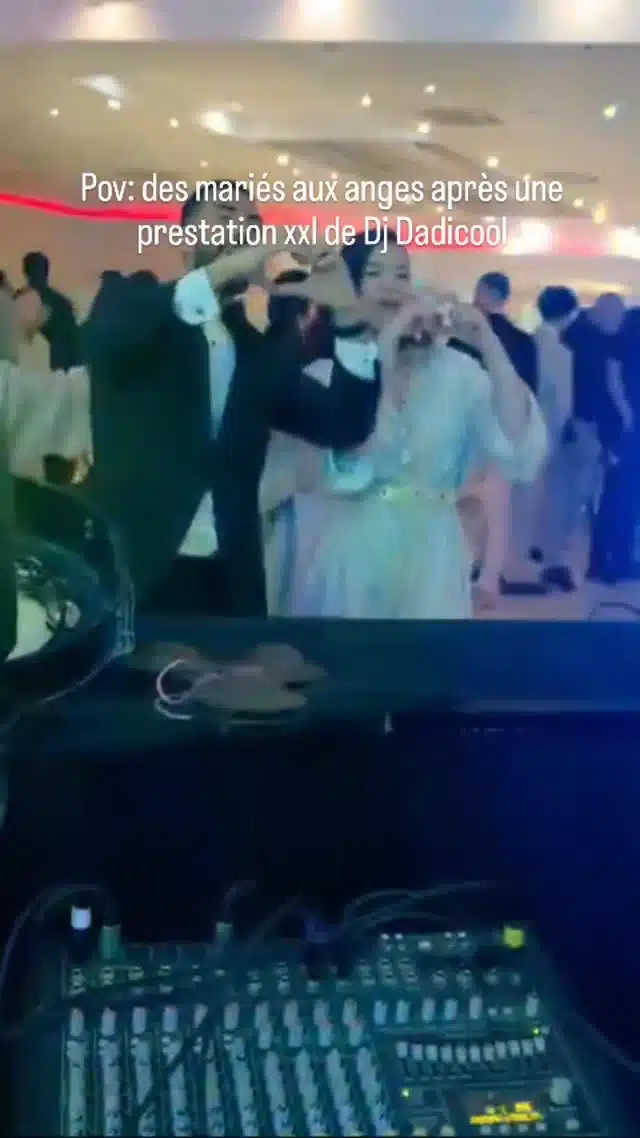 Reel mariage DJ Dadicool 3 241 vues